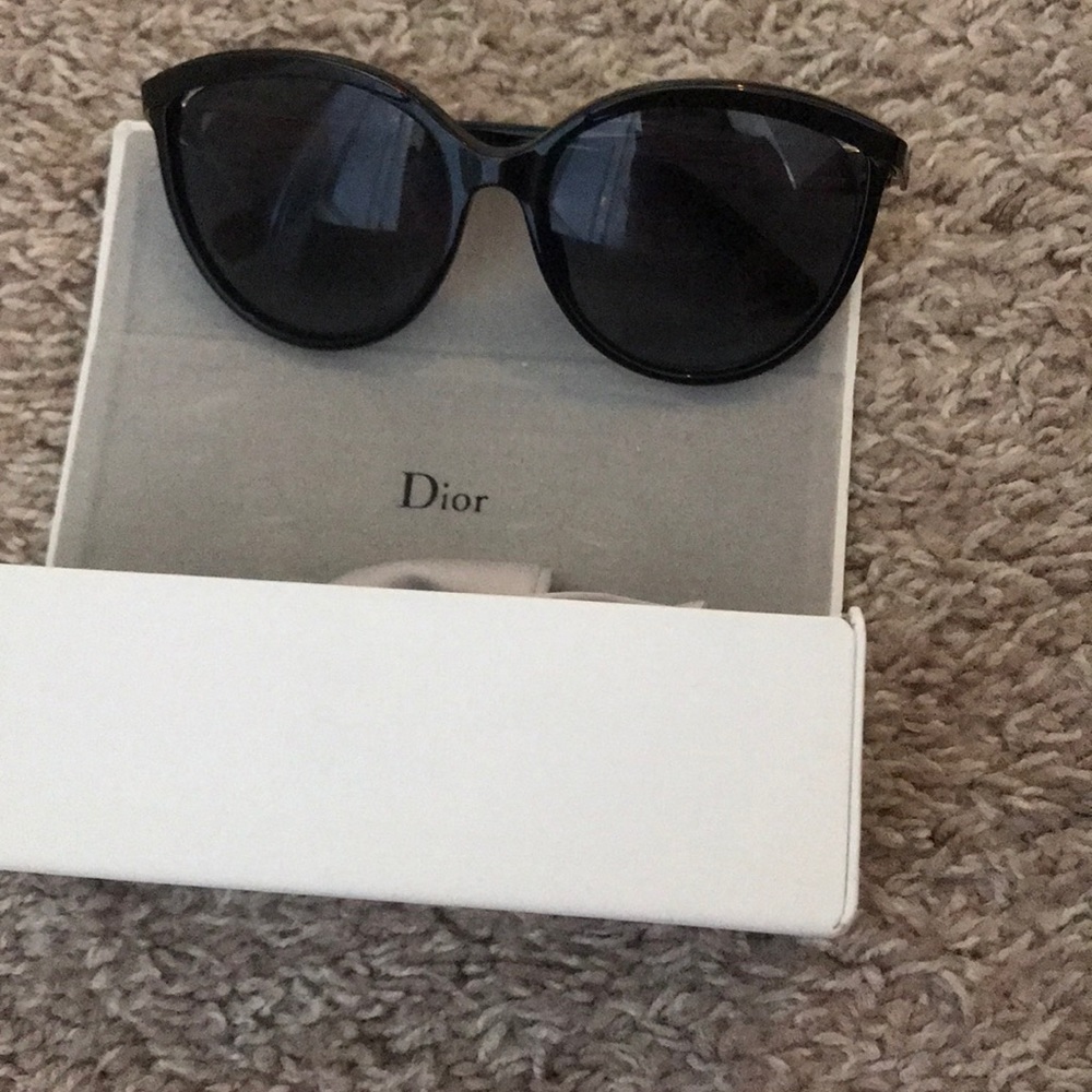 Dior Metaleyesl classic black sunglasses